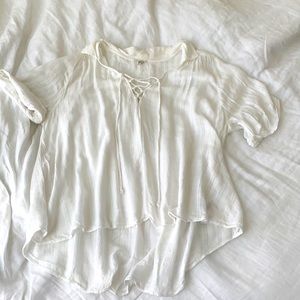 Urban Outfitters Tie Up Blouse